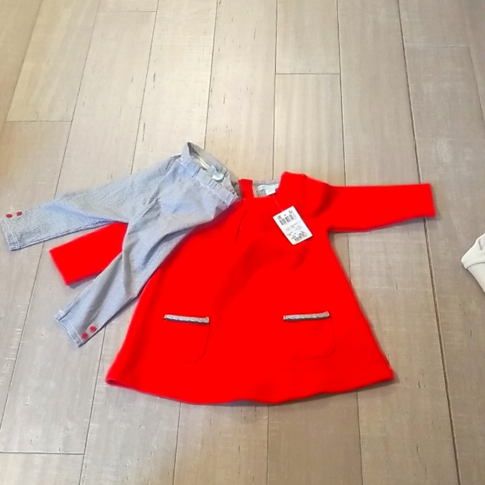 NWT Two Piece Sweater and Pants Set from Tel Aviv, Israel- size 12m
